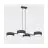 Emibig Pendelleuchte Drumz Stahl Schwarz | Geeignet für 4x E14 - Max 10W